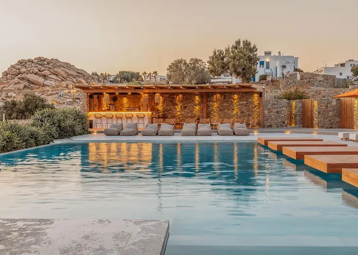 Aelo Mykonos Отель Парадайз-Бич