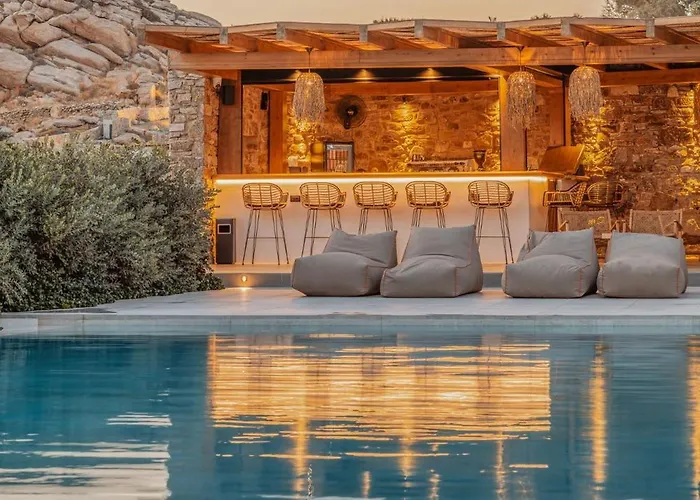 Отель Aelo Mykonos Парадайз-Бич