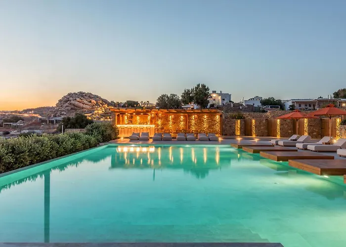 Отель Aelo Mykonos Парадайз-Бич